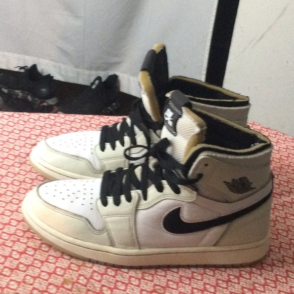 Mens Nike Air Jordan 1 zoom shoes sneakers running sz10 used in good condition - Picture 4 of 8